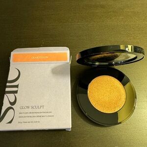 Saie Glow Sculpt Multi Use Cream Highlighting Blush Quartzglow 5.8 g .2 oz Full